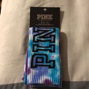 PINK knee high socks